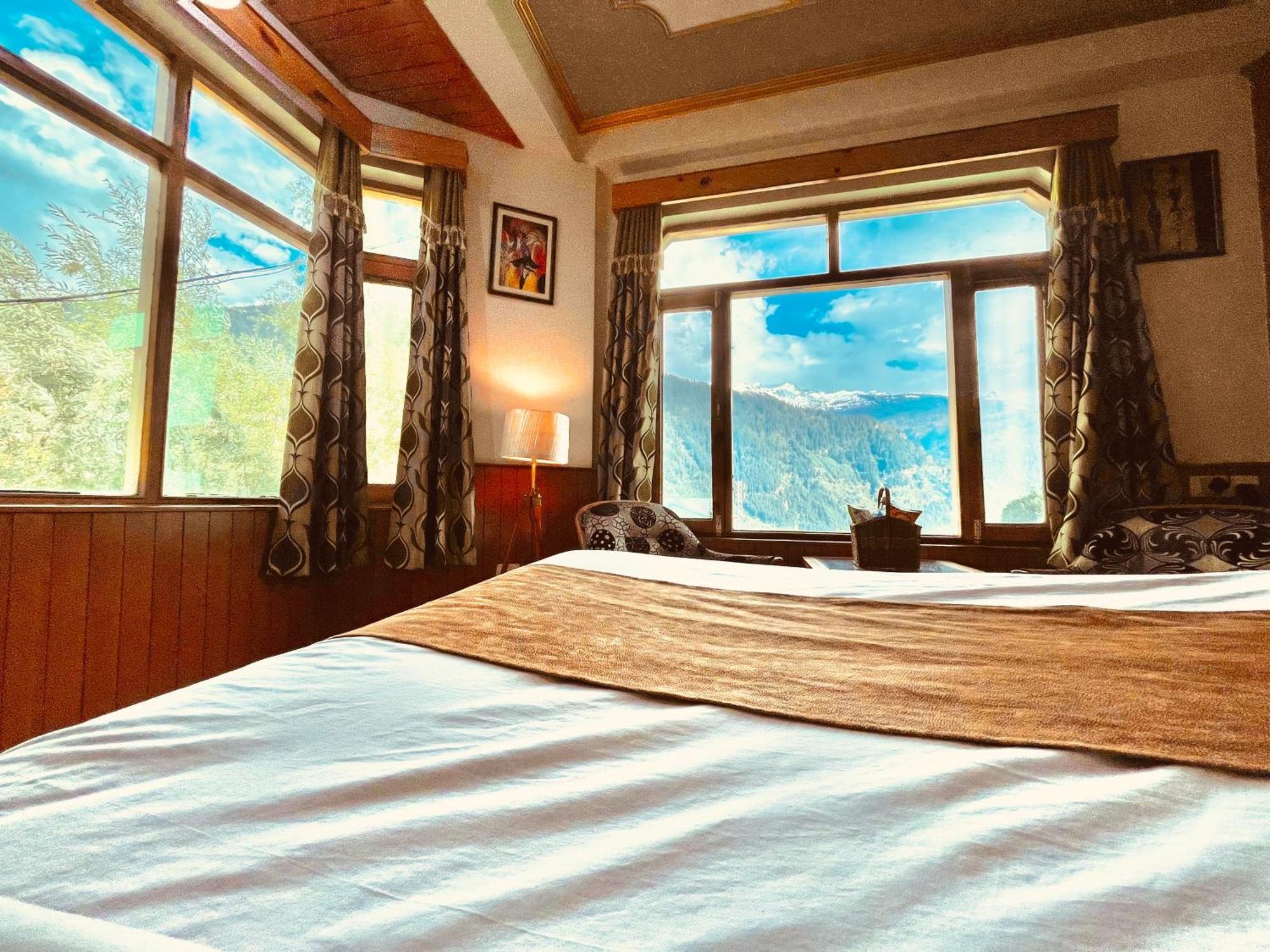 Woods Villa Cottages Manali - 1,2,3,4 Cottages & Villas Available In Manali With Scenic Mountain View Kültér fotó