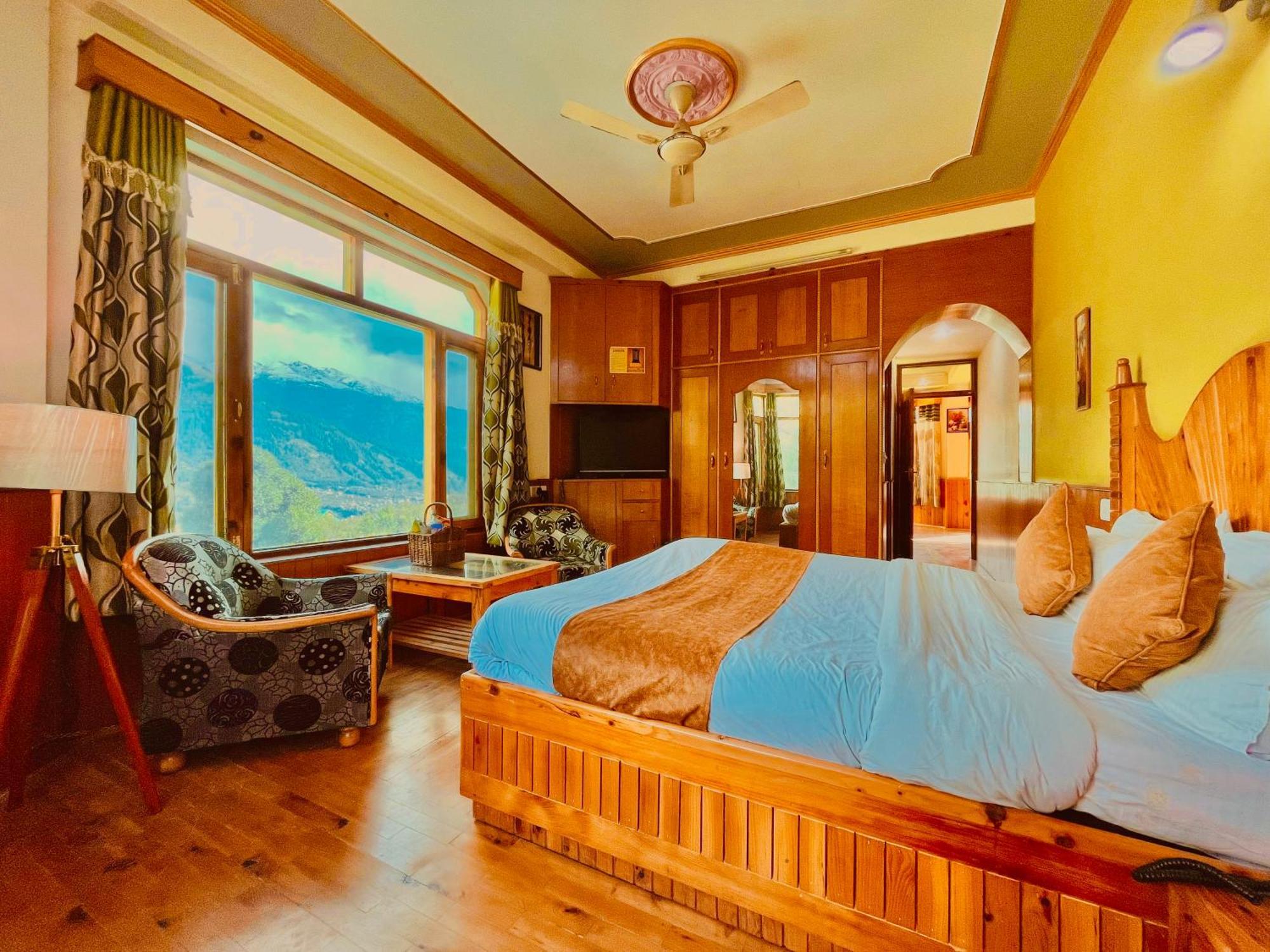 Woods Villa Cottages Manali - 1,2,3,4 Cottages & Villas Available In Manali With Scenic Mountain View Kültér fotó
