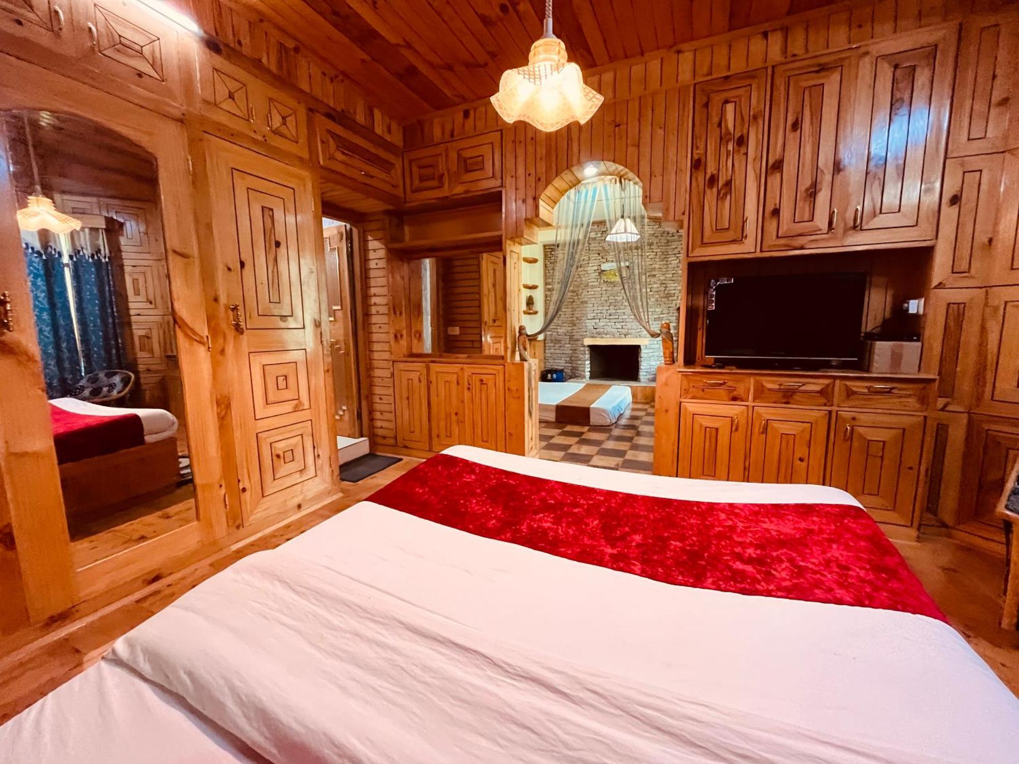 Woods Villa Cottages Manali - 1,2,3,4 Cottages & Villas Available In Manali With Scenic Mountain View Kültér fotó