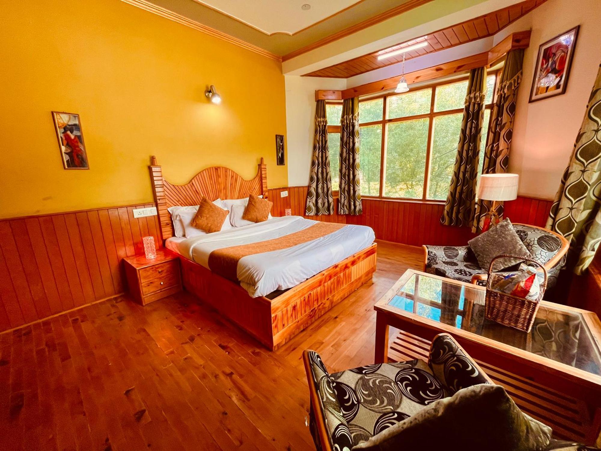 Woods Villa Cottages Manali - 1,2,3,4 Cottages & Villas Available In Manali With Scenic Mountain View Kültér fotó